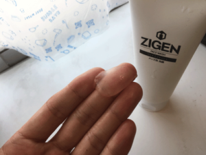 ZIGEN 洗顔料 テクスチャー
